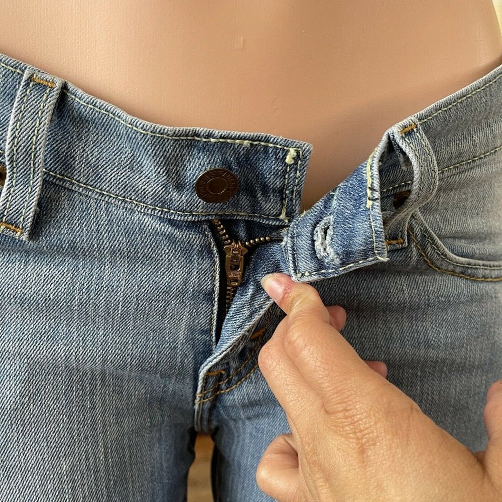 Levi's curvy Cut Denim Jeans Size 5 M Lik NW - Picture 8 of 11